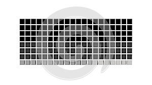 Minimalist Digital Grid Pattern, Abstract Pixel Background, vector design Generative AI