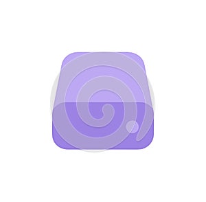 Minimalist Flat Design Hard Drive Disk Solid State Drive Icon