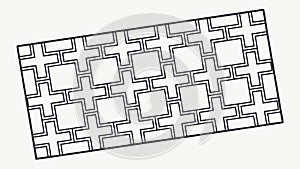 Minimalist Geometric Pattern Background, Modern Design Vector, vector design Generative AI