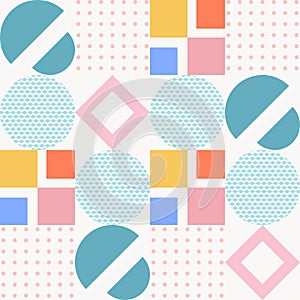Minimalist geometry with simple shapes. Design abstract vector patterns for web banners, business presentations, branding packages