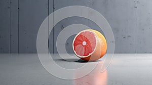 Minimalist Grapefruit Installation: Urban Minimalism With A Touch Of Duckcore