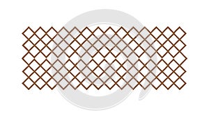 Minimalist Grid Pattern, Intersecting Lines, Abstract Texture, vector design Generative AI