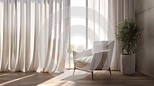 Minimalist Heavy Drapes for Modern Homes