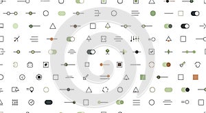 Minimalist Icon Set: Abstract Design Elements