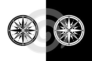 Compass Rose: Black and White Variations