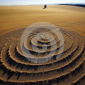 Minimalist Land Art: Sculptural Landscapes With Grit And Grain