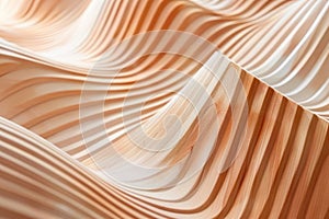 Minimalist linear patterns in soft hues, creating a sense of structure and wellness photo