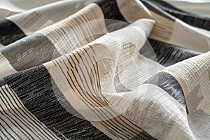 Minimalist linear patterns in soft hues, creating a sense of structure and wellness photo