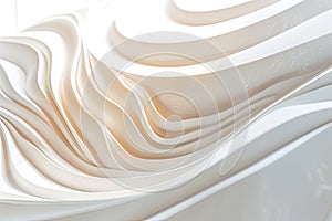 Minimalist linear patterns in soft hues, creating a sense of structure and wellness photo
