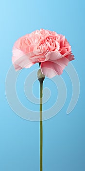 Minimalist Mobile Wallpaper: Elegant Carnation On Distinctive And Hisense H8g