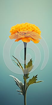 Minimalist Mobile Wallpaper: Elegant Marigold On Sensational And Sony Z9g