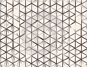 Abstract Geometric Triangle Pattern Background