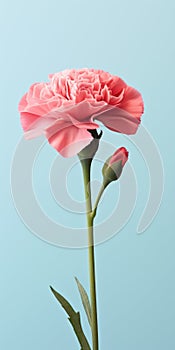 Minimalist Pink Carnation Mobile Wallpaper For Grand And Sony Xbr-a9g