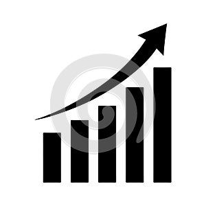Minimalist Rising Growth Chart