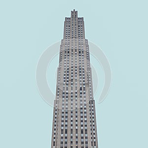 Minimalist Skyscraper With Copy Space