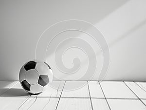 Minimalist Soccer Ball Concept