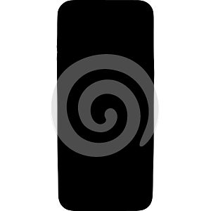 Sleek transparent rectangular object with subtle curves