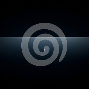 Minimalist Starburst on Dark Gradient Background