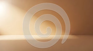 Warm Gradient Studio Background with Soft Light