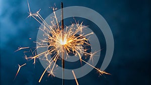 Minimalist Symbols of American Independence Day. Generative AI