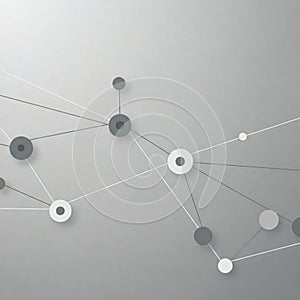 Minimalist System Flow Diagram Interface
