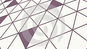 Minimalist Triangular Geometric Pattern Background, vector design Generative AI