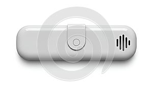 Minimalist White Speaker Design