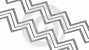 Minimalist Zigzag Line Pattern Subtle Geometric Texture, vector design Generative AI