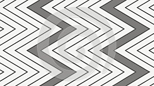 Minimalist Zigzag Line Pattern Vector, vector design Generative AI