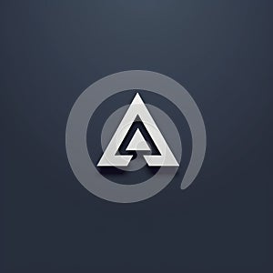 Minimalistic Aa Logo Design For Marketing Agency