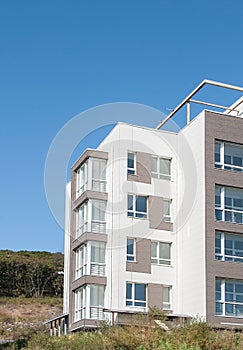 Minimalistic apartment building