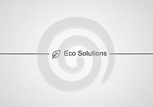 A minimalistic design featuring the text