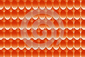 Minimalistic design of Orange and grayish color.