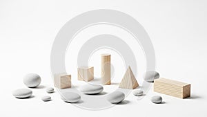 Minimalistic design principles emphasizing simplicity texture and