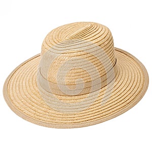 Minimalistic straw hat