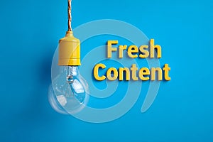 A minimalistic-style lightbox with the text 