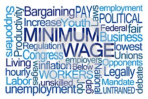 Minimum Wage Word Cloud