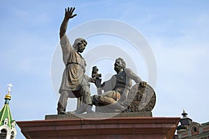 Minin and Pozharsky. Monument in Nizhny Novgorod