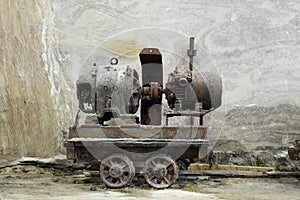 A mining cart