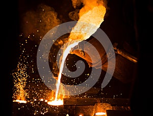 Mining casting work metal casting