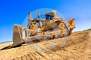 Mining dozer photo