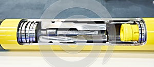 Mining DTH hammer cross section