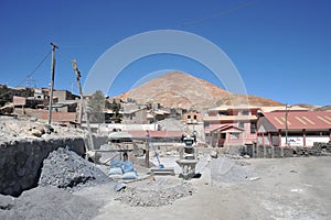 Mining - enrichment plant in Potosi