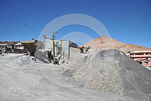 Mining - enrichment plant in Potosi
