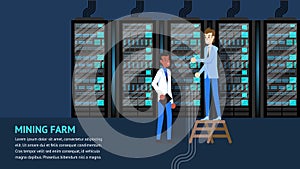 Mining Farm Rack Diagnostic and Synchronization