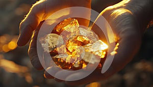 Mining Golden Bitcoins photo