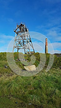 Mining Heritage at Botallack Cornwall UK