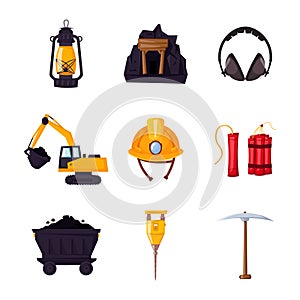 Mining industry elements