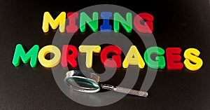 Mining mortgages photo