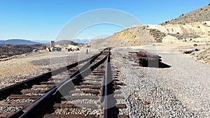 Mining Ruins near Virginia City, Nevada